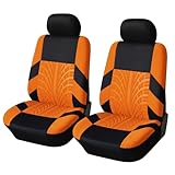 JPDEDIAN Car Seat Cover for ?? TF Car Seat Covers Front, Orange