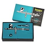 Iwata Eclipse CS Airbrush, Dual Action, Gravity-Feed, Internal-Mix, Black Plastic Airbrush
