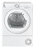 Hoover H-DRY 300 Freestanding Condenser Tumble Dryer, 8 Kg, Class B, NFC & hOn App, Advanced Care & Scan to Care, White, 59.6x60.7x85 cm - HLEC8LG-80