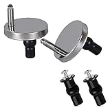 Quick Release Toilet Seat Fixings, Universal Toilet Seat Top Fittings, Quick Release Toilet Seat Hinges for WC Toilet Blind Holes
