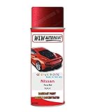 Basecoat Aerosol Spray Paint For Nissan Pulsar Force Red 2007-2020 Code Nah