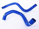 Autobahn88 Radiator Coolant Silicone Hose Kit, Compatible with 1999-2005 Toyota Celica ZZT 231 2ZZ-GE (Blue -with Clamp Set)