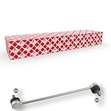 febi bilstein 27897 Stabiliser Link with lock nuts, pack of one, silber