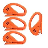 Gebildet Snitty Safety Cutter Vinyl Car Wrap Cutting Tool Carbon Fiber Cutting Application Knife,Pack of 4