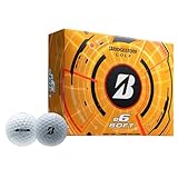 Bridgestone e6 Soft Golf Balls, Long Distance with Soft Feel, White, Dozen
