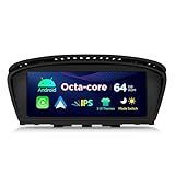 XTRONS 8.8" Android Car Stereo for BMW 3/5 Series E90 E60 w CCC system, Octa-Core 2GB+64GB Car Radio Player, iDrive System IPS HD Screen Wireless Android CarPlay Wi-Fi GPS Bluetooth Day & Night Modes