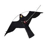 PETSOLA Hawk Kite Kit Bird Scarer Protect Farmers Crops Hunting Decoy Trap - #3 - #2