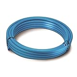 Polypipe MDPE2050 20 mm x 50 m Coil Blue MDPE Cold Water Mains Supply Pipe