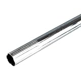 Interlocking Steel Pole | 1.5m x 40mm Swaged Mast | Mounting Pole For CB & Amateur Radio Antenna Digital TV Aerial