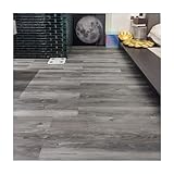FLOREXP Vinyl Flooring | Self Adhesive Flooring Plank with Wood Effect | Peel and Stick Floor Tiles | Self Adhesive Flooring | 2.0mm 36pcs Waterproof for Bedroom Office Floor Plank(5.02m²,Grey)