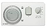 Optimum- Ecosave Economy 7 Off Peak Immersion Storage Heater Time Switch Boost Timer 24 hour time control- 230V White