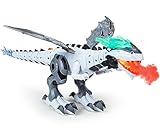 Dinosaur Toys for Boys Kids 3-5, Electric Walking Dinosaurs Robot Toy with Fire Breathing & Mist Spray and Roar Sounds for Toddler Kids 2-4-7 8 9 Years Old Birthday Gifts, Realistic Robot Dragon Toys