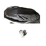 farbrothersonline COMPATIBLE WITH KAWASAKI GTR 1400 WATERPROOF SEAT COVER IN OXFORD SIZE. L-XL RAIN COVER FOR MOTORCYCLE SADDLES SADDLE SADDLE SCOOTER 120X75CM