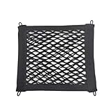 Cargo Net Bike – bunges Rope Lattice Load Retainer, Strong Bicycle Carrier | Elastic Hook Strap Rack Organizer, Cycle Gear Cradle Mesh Basket Mount Support For Motorbike Scooter Ride Luggage Hauler