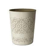 Blue Canyon Flora Waste Bins (Cream)