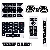 IUSOT Car Steering Wheel Button Switch Trim Cover Sticker Fit For Mercedes Benz A B C E Ml Gl Cla Gla Glk Sl Slk Class W176 W246 W212 W204