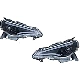 ATGCBCAUF Headlight Headlight For Subaru BRZ FT86 GT86 2012-2020 Car Headlight Assembly Head Lamp Headlight DRL Signal Lamp Headlights(GT86 One Set)