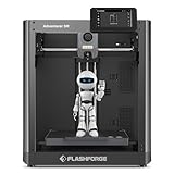 Flashforge Adventurer 5M 3D Printer with Flawless First Layer, Auto Leveling and Quick Release Nozzle,Max Speed 600mm/s,CoXY All-metal Structure,Build Volume:220 * 220 * 220mm,Support PLA/TPU/PETG