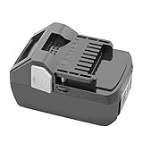 LabTEC BSL1830 18V 5000mAh/5.0Ah Lithium Battery Replacement for Hitachi 18V Battery BSL1815 BSL1815X BSL1815S BSL1830 BSL1830C 330067 330068 330139 330557 339782 DS 18DJL Cordless Power Tool Battery