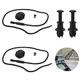 Car Parcel Shelf String Pack of 2 Car Parcel Shelf Cords, Roof Rack Attachment Straps Accessories Replacement Accessories for VW Polo for VW Tiguan For Golf MK5 MK6 MK7 GTI 2006-2013