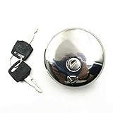 Motorcycle Fuel Gas Tank Cap Lock Switch Cover for Suzuki GN125 GN 125 Cafe Racer Vintage Retro Old School Custom