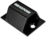 Oxford LK397 Brute Force Ground Anchor. Motorcycle Motorbike Bicycle Ebike Security/Wall Anchor, Black