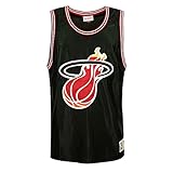 Mitchell & Ness Miami Heat Dazzle Tank Jersey NBA Vest MSTKDF18015 MHEBLCK