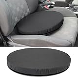 Essentials2publik Universal Memory Foam Swivel Cushion 360° Rotating Car Seat Chair Pad – Mobility Aid for Home, Office, and Vehicle – Portable Relieving Cushion for Comfort and Support