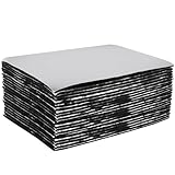 YOUNTHYE 35PCS Car Sound Deadening Mat, 25cm x 18cm Self Adhesive Sound Deadening Sheets 5mm Thick, Foil Insulation Sheet for Automotive Noise and Heat Insulation