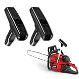 YAZANY 2Pcs Gasoline Engine Starter Handle Grip, Recoil Starter Pull Handle Lawnmower Starter Handle Replacement for Lawn Mower Generator Chainsaw Trimmer Edger Brush Cutter Engine Parts