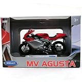 Welly - MV AGUSTA F4S Die Cast Motorbike Model Scale 1:18 by Welly