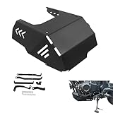 CHIFUN Skid Bash Plate Replacement for Honda CL500 CL300 CL 500 300 2023 2024 Motorcycle Lower Engine Guard Bottom Protection Aluminum Belly Pan Black