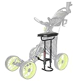 CaddyTek Golf Push Cart Removable Seat - Lightweight, Compact & Easy to Use Outdoor Sports - For CaddyCruiser ONE & CaddyLite EZ Cart & CaddLite OneS