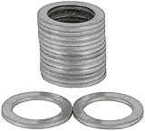 Dsnaduo 15PCS Transmission Fluid Oil Pan and Rear Differential Drain Plug 18mm Crush Washer – Fit for Honda/Acura Accord Civic CRV Element Fit Insight Pilot 1990-2022, Replace 90471-PX4-000