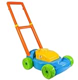 YSAMAX Auto Bubble Mower, Spill-Proof Bubble Lawn Mower Toy, Outdoor Activity Walker Gardening Tools For Girl, Boy, Kids, Summer Toy, Durable Lightweight