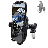 GITOBEHA Motorcycle Phone Mount Fork Stem Mobile Phone Holder GPS Navigation Bracket Compatible with Hayabusa GSX-R 600 750 1000 YZF R1 R6 CBR 300R 400R Ninja ZX6R 400R S1000RR