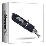 exhaust gpr aluminium black furore, db-killer included, a.58.fune compatible with aprilia caponord 1200 2013 2014 2015 mototopgun