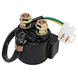 Yerbay Starter Relay Solenoid for Yamaha XV500 VIRAGO 1983/ XV535 VIRAGO 1987-2000/ XV750 VIRAGO 1981-1983/ XV920 VIRAGO 1982-1983/ XVZ1200 VENTURE ROYALE 1983-1985