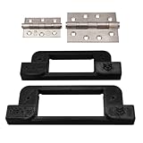 76 x 51 mm (3") / 102 x 76 mm (4") Slimline Basic Precision Hinge Jig Router Template for Door and Door Frame