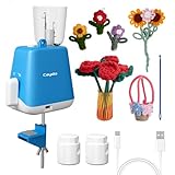 Caydo French Knitting Machine, Electric i Cord Knitting Machine, Knitting Mill i-Cord Knitter Machine, Automatic Knitting Wool to i-Cords, DIY Crochet Machine for Adults&Kids(Patented)