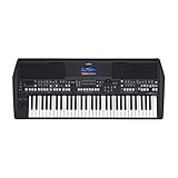 Yamaha PSR-SX600 Digital Keyboard - a Powerful Digital Workstation Keyboard with 61 Touch-Sensitive Keys, 850 Authentic Instrument Voices and DJ Styles, in a Black Finish