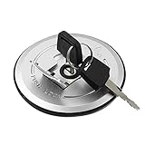 X AUTOHAUX 1 Set Motorcycle Gas Tank Cover Tank Cap with Keys for Honda