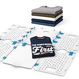 BoxLegend V4 Shirt Folding Board T Shirts Clothe Folder Durable Laundry folders Folding Boards, Widen Shirt Folding Board