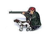 Hunting Gundog Metal Cosplay Pin Badge Brooch