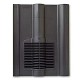 Grey Roof Tile Vent - Double Roman Vents for Sandtoft, Marley, Redland & Russell Tiles