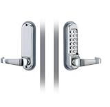 Codelocks 0500 SS CL500 Front and Back Plates Mechanical Lock, PVD Stainless Steel