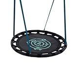 TP Nest Swing Seat 85cm, Black, Weather-Resistant, Padded Edge Protection, for Ages 3+, 3kg