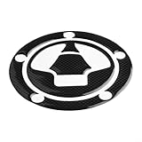 Black Gas Oil Cap Decal Sticker for Z750, Z1000, ZX-10R, ZX-14 and 650R/ER-6N Motorcycles with Water Resistant Protection