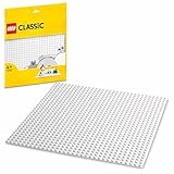 LEGO 11026 Classic White Baseplate Building Base, Construction Toy Square 32x32 Build and Display Board