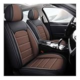 Gaoxianglin Car Seat Covers Full Set for Land Rover Defender 110 Protectors Car Seat Accessories for Front Seats, Rear Bench, Interior Accessories for Women and Men (Brown)
